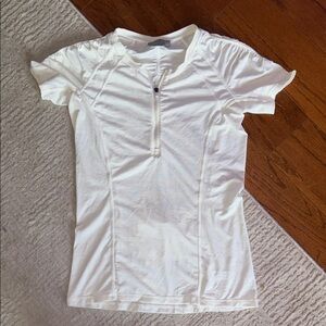 Athletica size small  White Short Sleeve Athletic Top
